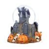 Pumpkin Patch Snow Globe Cats Spooky Season
