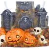 Pumpkin Patch Snow Globe Cats Spooky Season