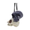 Grim and Grin Hanging Ornaments (Set of 2) Skulls Spooky Season