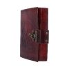 Pentagram Leather Emboss Journal+Lock(SIW) Witchcraft & Wiccan Stock Arrivals