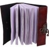 Pentagram Leather Emboss Journal+Lock(SIW) Witchcraft & Wiccan Stock Arrivals