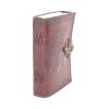 Pentagram Leather Embossed Journal & Lock Witchcraft & Wiccan Wiccan & Witchcraft