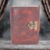 Pentagram Leather Embossed Journal & Lock Witchcraft & Wiccan Wiccan & Witchcraft