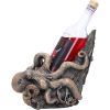 Release the Kraken Wine Bottle Holder 25.8cm Octopus NEMESIS NOW | EASTER SALE