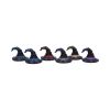 Positive Energy Witch's Hats (Set of 6) 7.2cm Witches RRP Under 10