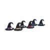 Positive Energy Witch's Hats (Set of 6) 7.2cm Witches RRP Under 10