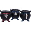 Positive Energy Cauldrons (Set of 6) 6cm Witches Stock Release Winter 2025 Launch