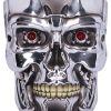 T-800 Terminator Head 23cm Sci-Fi LED Figurines