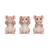 Three Wise Mice 9cm Animals Easter