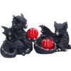 Midnight Treasures (Set of 4) 5.5cm Dragons Dragon Figurines