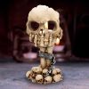 Deliberation Tealight Holder 15.5cm Skulls Halloween Party