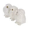 Three Wise Owls 8cm Owls Christmas Gift Guide Figurines