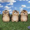 Three Wise Hedgehogs 9cm Animals Easter