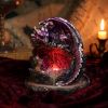 Crystalline Protector Backflow Incense Burner 14.2 Dragons LED Figurines