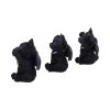 Three Wise Vampuss 9cm Cats Halloween RRP Below 20
