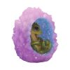 Geode Nest (Green) 12.5cm Dragons LED Figurines