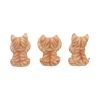 Three Wise Ginger Cats 8.5cm Cats NEMESIS NOW | EASTER SALE