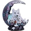 Winter Moon 20cm Wolves LED Figurines