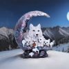 Winter Moon 20cm Wolves LED Figurines