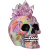 Psychedelic Crystal 17cm Skulls LED Figurines