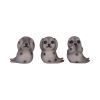 Three Wise Seals 7.5cm Animals Easter