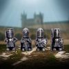 Knights in Shining Armour (Silver) (Display of 24pcs) History and Mythology RRP Under 10