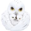Feathered Nest 10.7cm Owls Easter