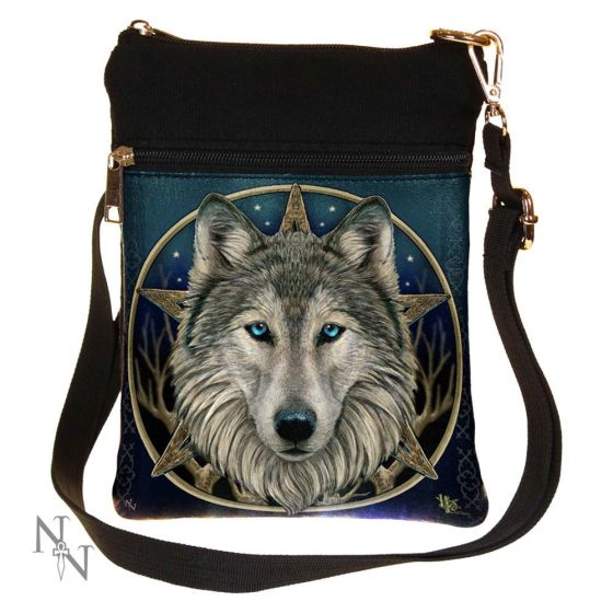 Wild One (LP) Shoulder Bag 23cm Wolves NEMESIS NOW | EASTER SALE