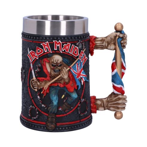 Iron Maiden Tankard 14cm Band Licenses Stock Arrivals