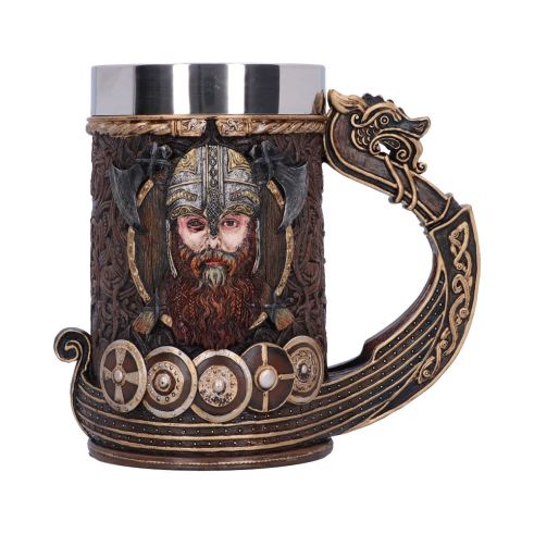 Drakkar Viking Tankard 15cm History and Mythology NEMESIS NOW | EASTER SALE