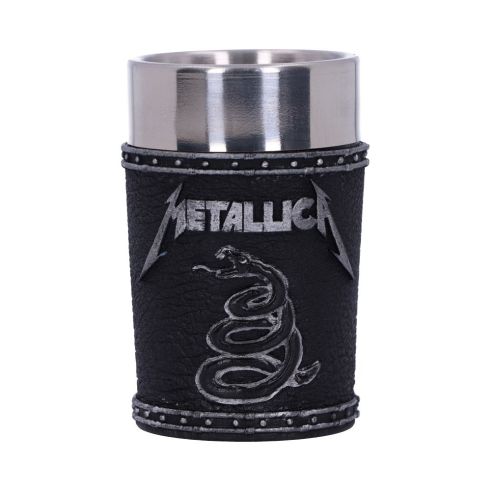 Metallica - The Black Album Shot Glass 7.5cm Band Licenses Last Chance to Buy