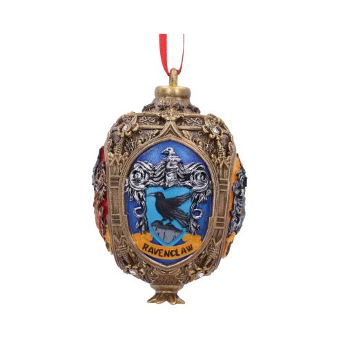 Harry Potter Four Hogwarts House Hanging Festive Decorative Ornament 9.5cm