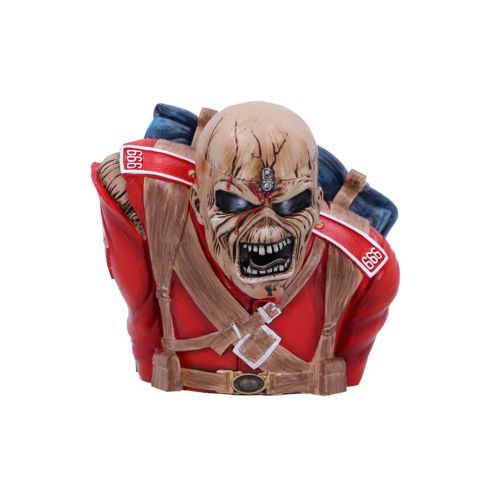 Iron Maiden The Trooper Bust Box (Small) 12cm Band Licenses Licensed Rock Bands