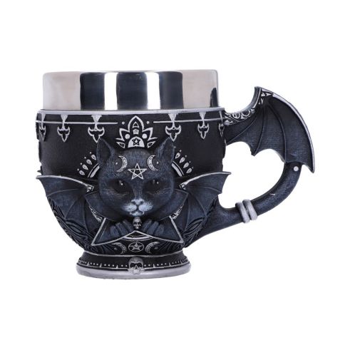 Pinkys Up - Malpuss 11cm Cats NEMESIS NOW | BLACK FRIDAY SALE 2025