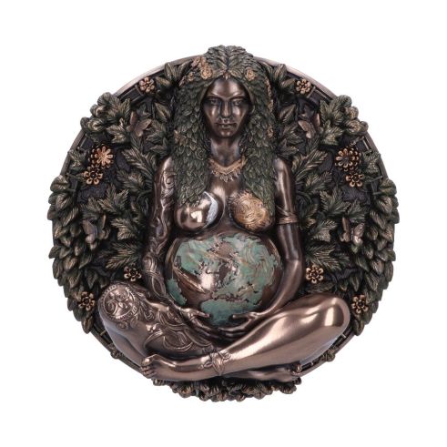 Mother Earth Wall Plaque 15cm History and Mythology NEMESIS NOW | EASTER SALE