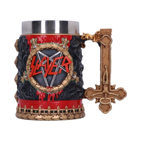 Slayer Reign In Blood Tankard 15.3cm Band Licenses NEMESIS NOW | EASTER SALE
