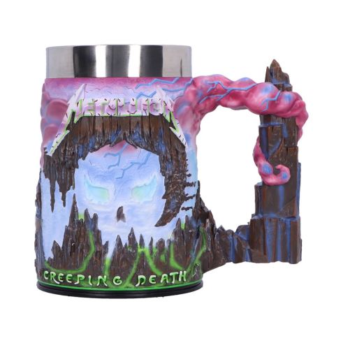 Metallica Creeping Death Tankard 18cm Band Licenses Band Merch Product Guide