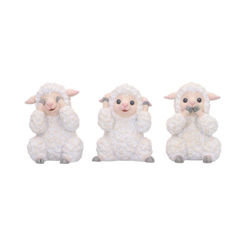 Three Wise Sheep 8.5cm Animals NEMESIS NOW | EASTER SALE