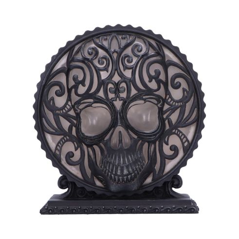Deaths Embrace Lamp 20.2cm Skulls NEMESIS NOW | EASTER SALE