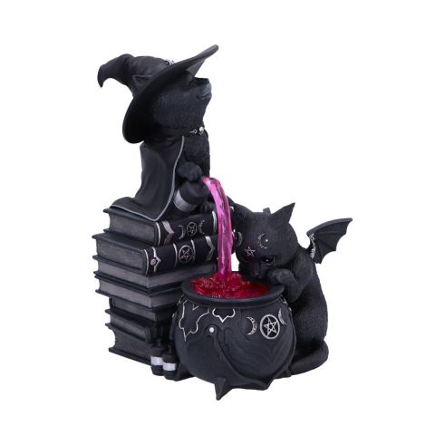 Cult Cuties Curious Cauldron 18.5cm Cats Top 200 None Licensed