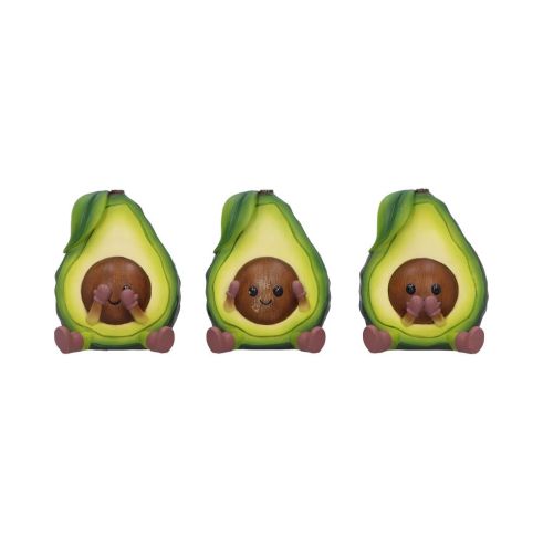 Three Wise Avocados 8.5cm Unspecified NEMESIS NOW | EASTER SALE