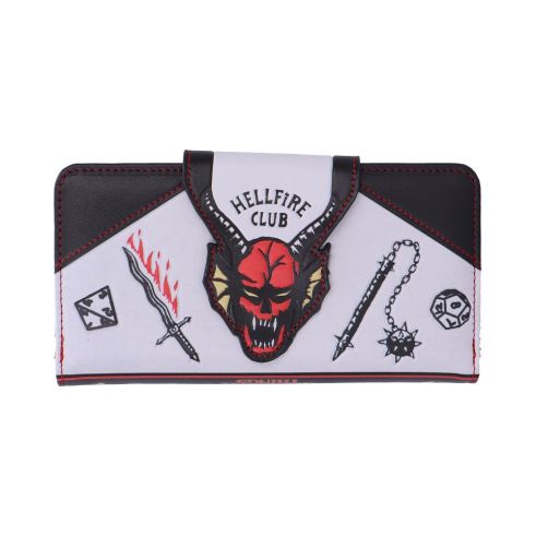Stranger Things Hellfire Club Embossed Purse 18.5cm Fantasy Out Of Stock