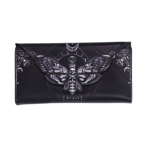 Death’s Head Moth Embossed Purse 18.5cm Gothic Gothic Product Guide