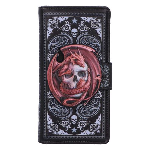 Skull Embrace Embossed Purse (AS) 18.5cm Dragons Easter