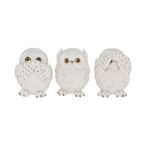 Three Wise Owls 8cm Owls Christmas Gift Guide Figurines