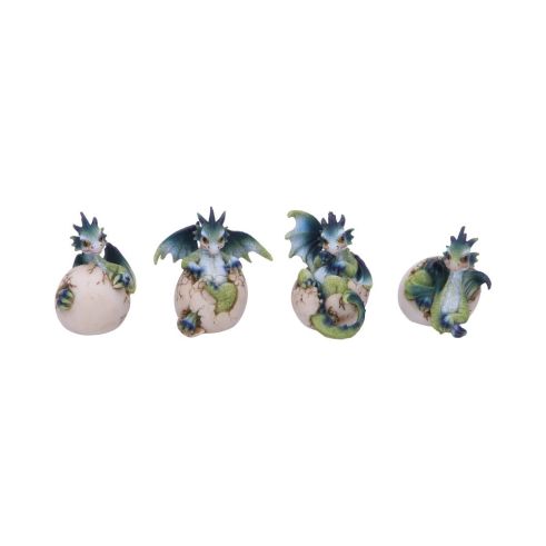Hatchlings Emergence (Set of 4) 8cm Dragons Easter