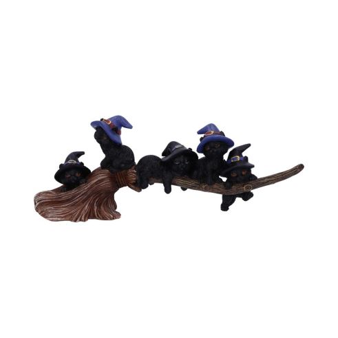 Purrfect Broomstick 27.5cm Cats Halloween RRP Below 20