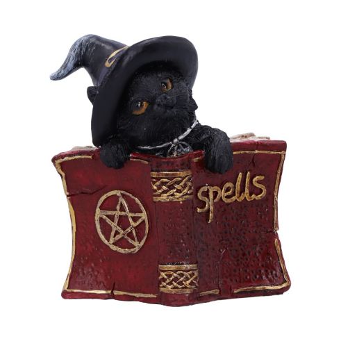 Kitty's Grimoire (Red) 8.2cm Cats Gifts Under £100