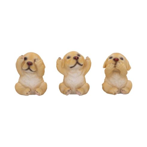 Three Wise Golden Labradors 7.5cm Dogs NEMESIS NOW | EASTER SALE