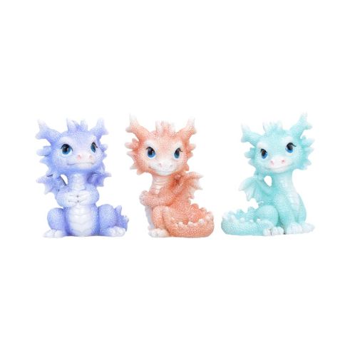Coralscale Hatchling Trio (set of 3) 8.7cm Dragons Dragon Figurines